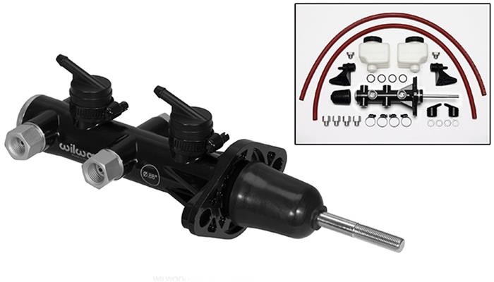 Wilwood Aluminum Tandem Master Cylinders 260-14241-BK