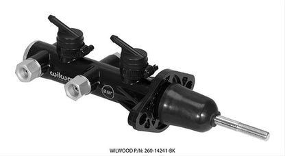 Wilwood Aluminum Tandem Master Cylinders 260-14241-BK