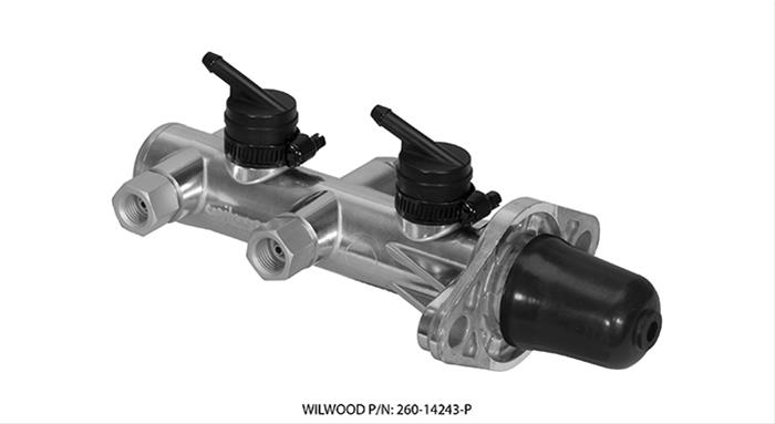 Wilwood Aluminum Tandem Master Cylinders 260-14243-P