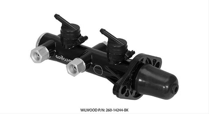 Wilwood Aluminum Tandem Master Cylinders 260-14244-BK