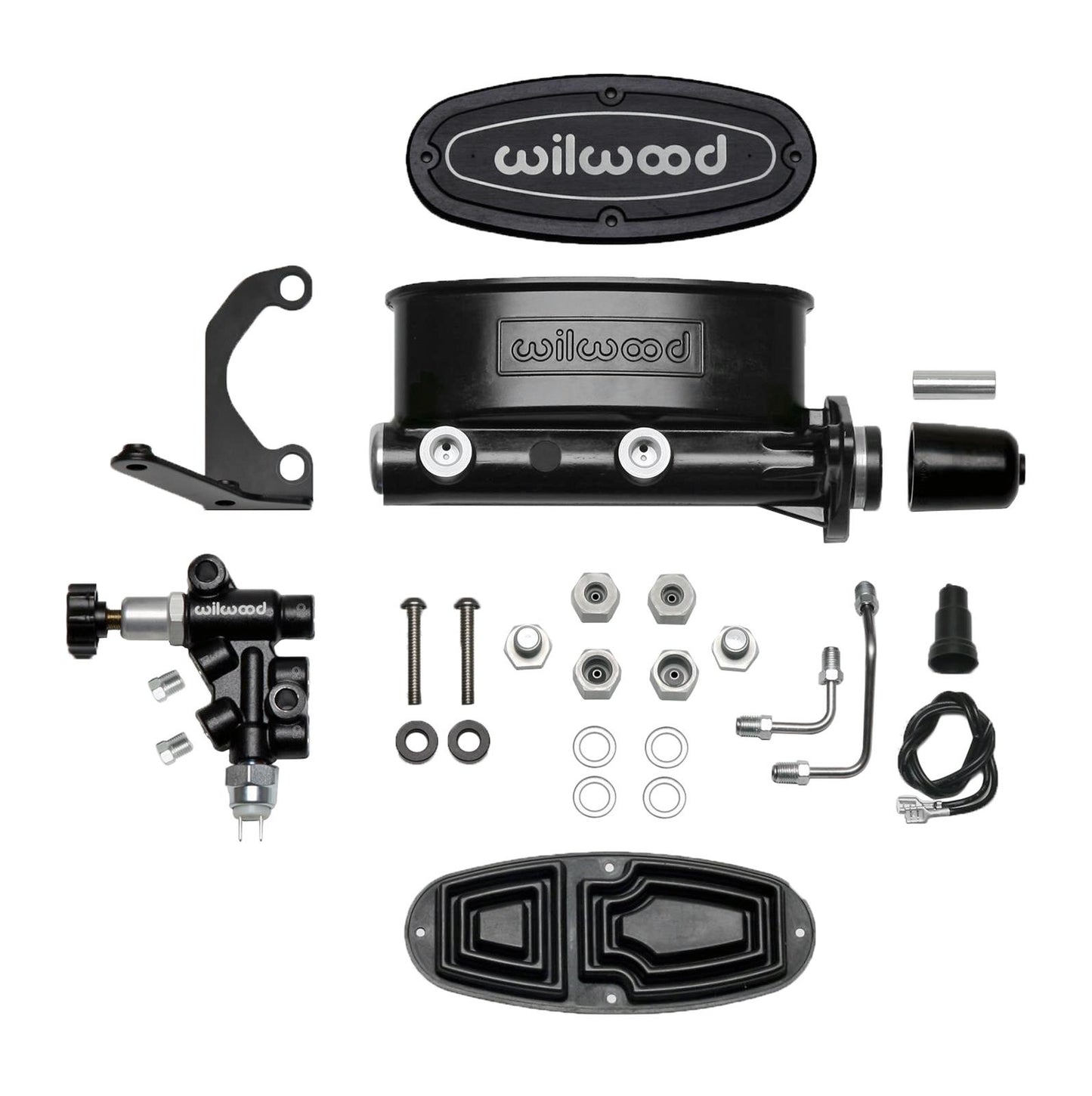 Wilwood Aluminum Tandem Master Cylinders 261-13269-BK