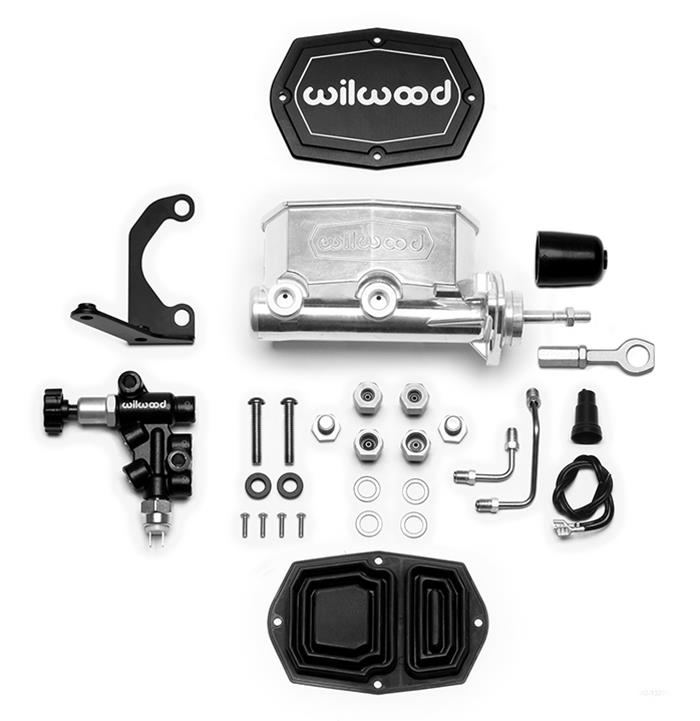 Wilwood Aluminum Tandem Compact Master Cylinder Kits 261-15666-P