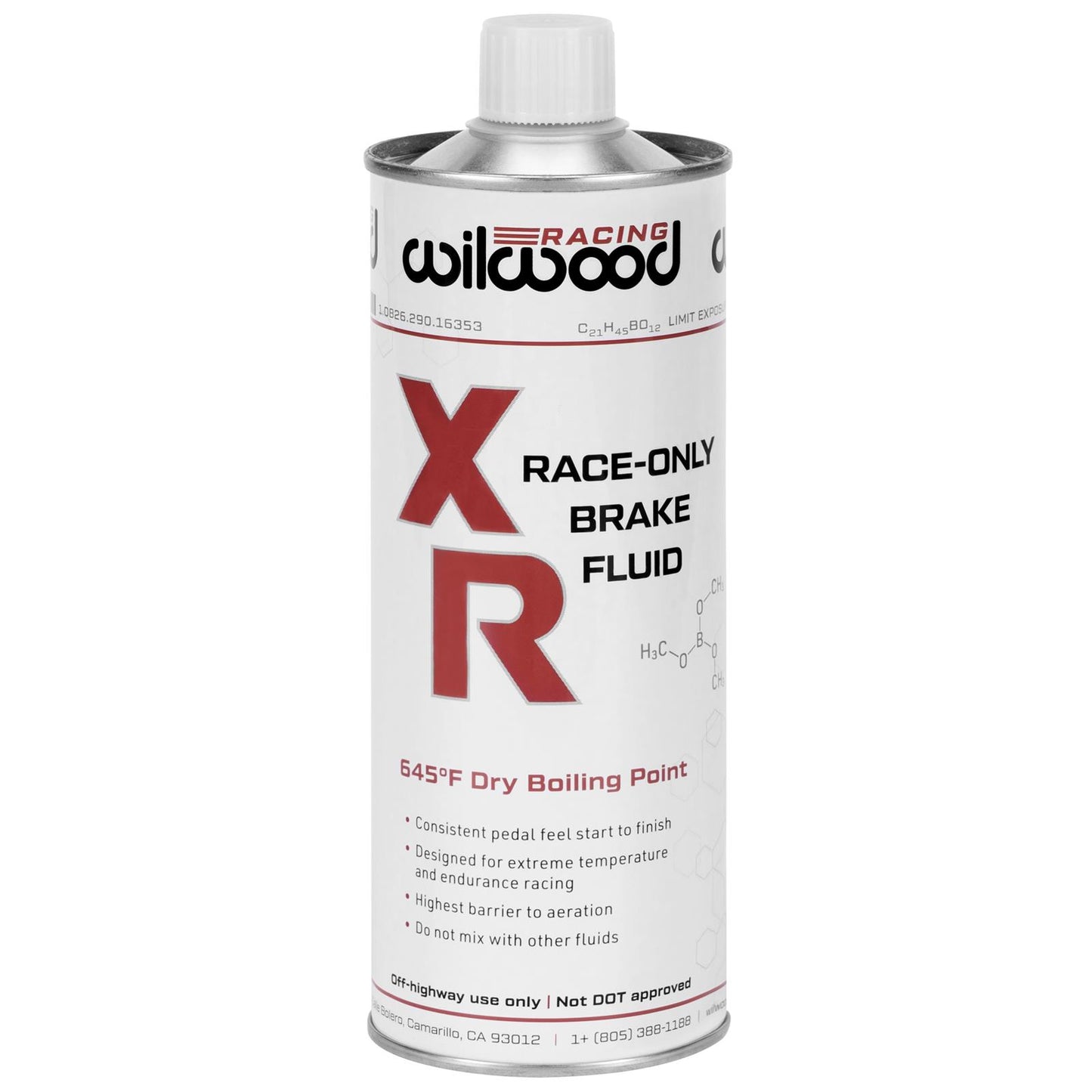 Wilwood XR Race-Only Brake Fluid 290-16354