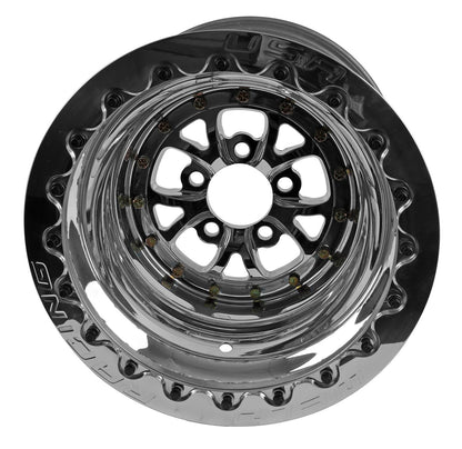Weld Racing V-Series Polished Mickey Thompson Beadlock Wheels 84P512210G