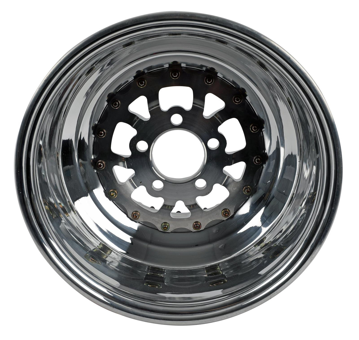 Weld Racing V-Series Polished Mickey Thompson Beadlock Wheels 84P512210G