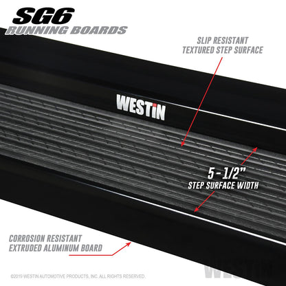 Westin SG6 Running Boards 27-64735