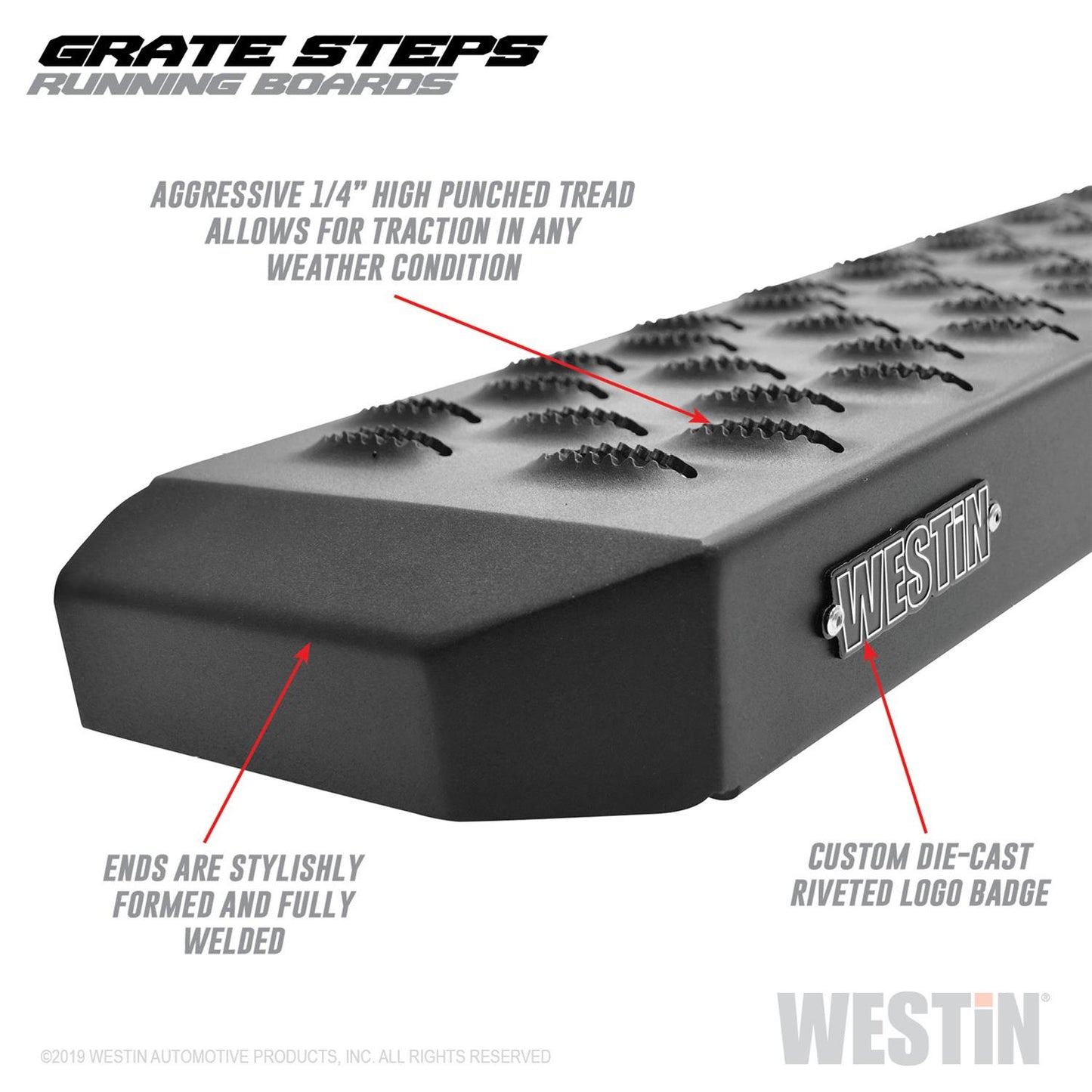 Westin Grate Steps Running Boards 27-74725