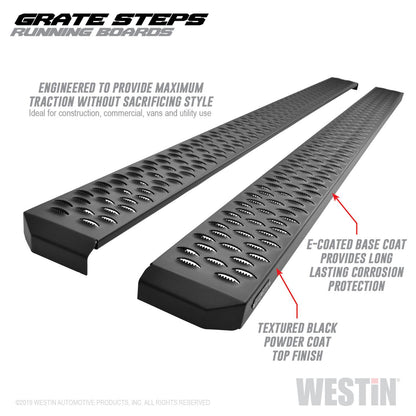 Westin Grate Steps Running Boards 27-74745