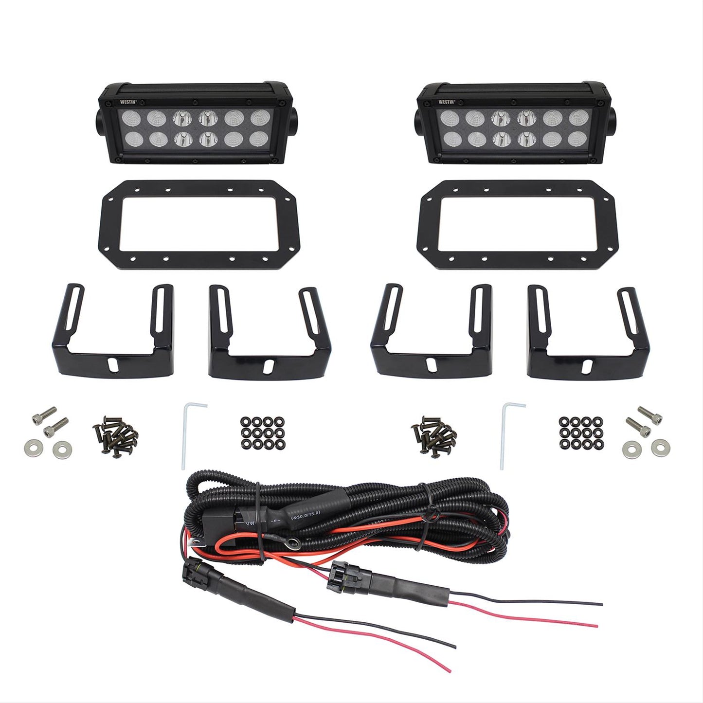 Westin HDX Flush-Mount B-Force LED Light Bar Kits 57-0025