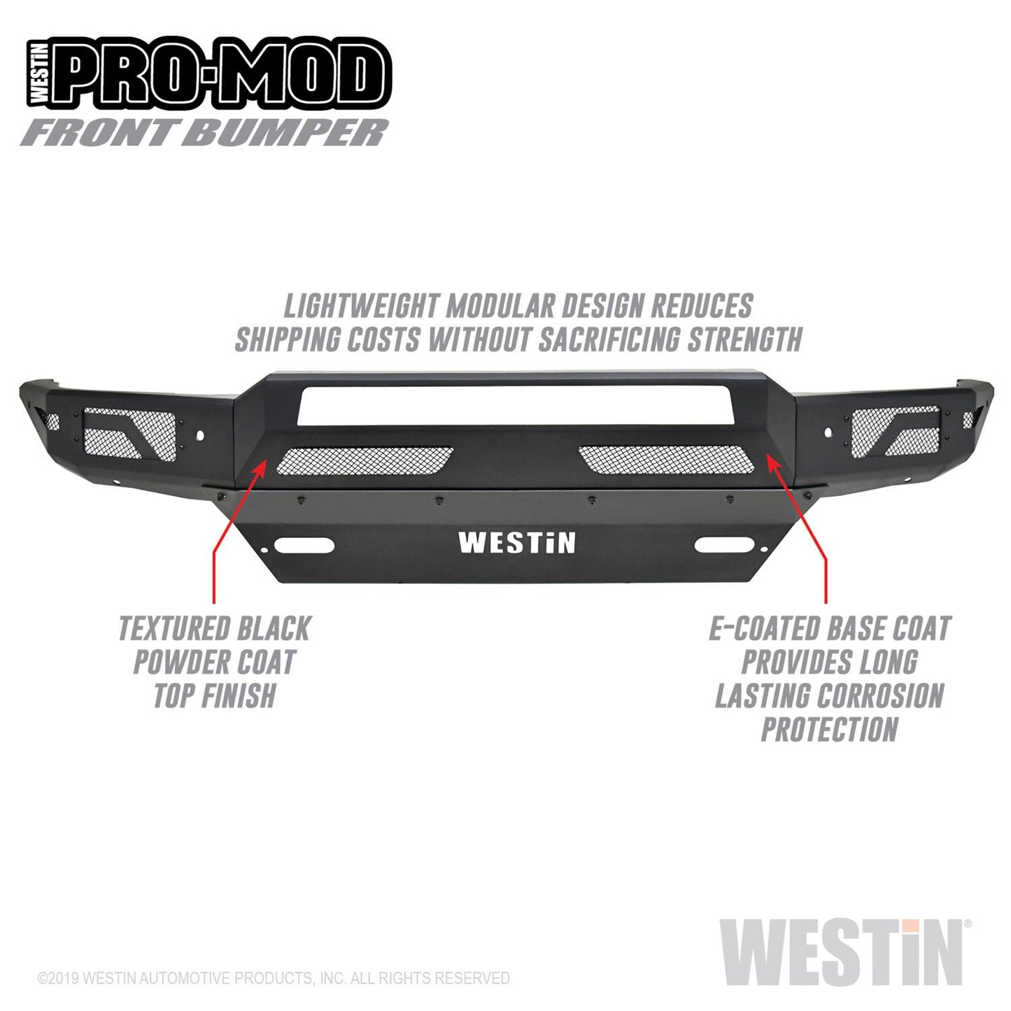 Westin Pro-Mod Front Bumpers 58-41005