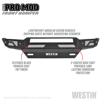 Westin Pro-Mod Front Bumpers 58-41005