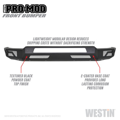 Westin Pro-Mod Front Bumpers 58-41075