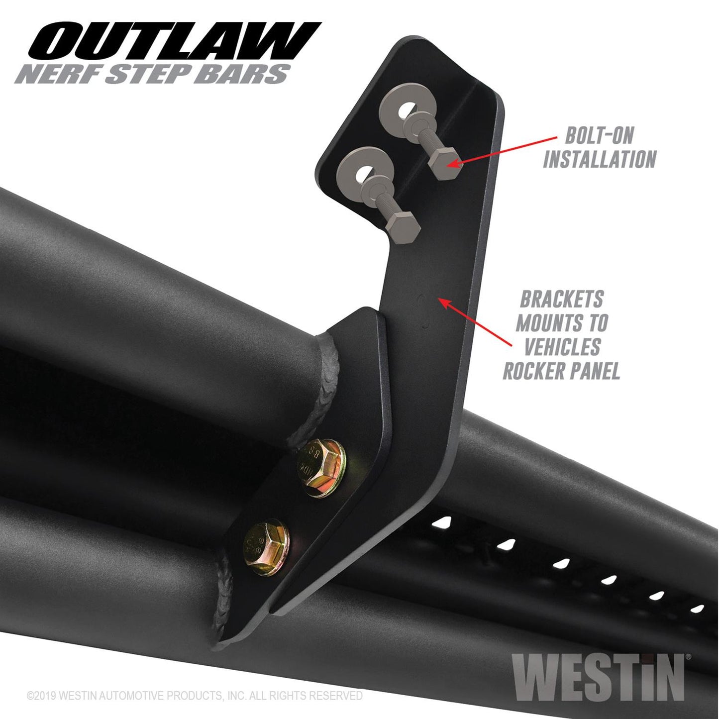 Westin Outlaw Step Bars 58-52775