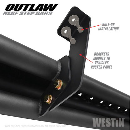 Westin Outlaw Step Bars 58-52775