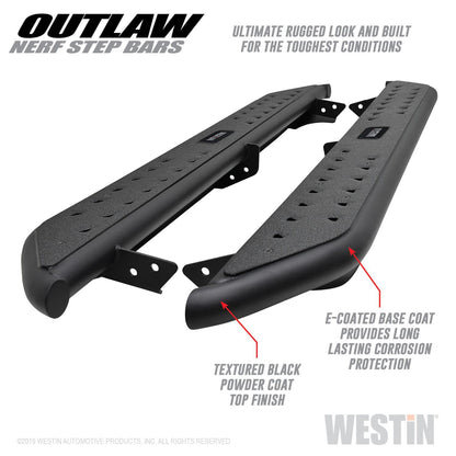 Westin Outlaw Step Bars 58-52775