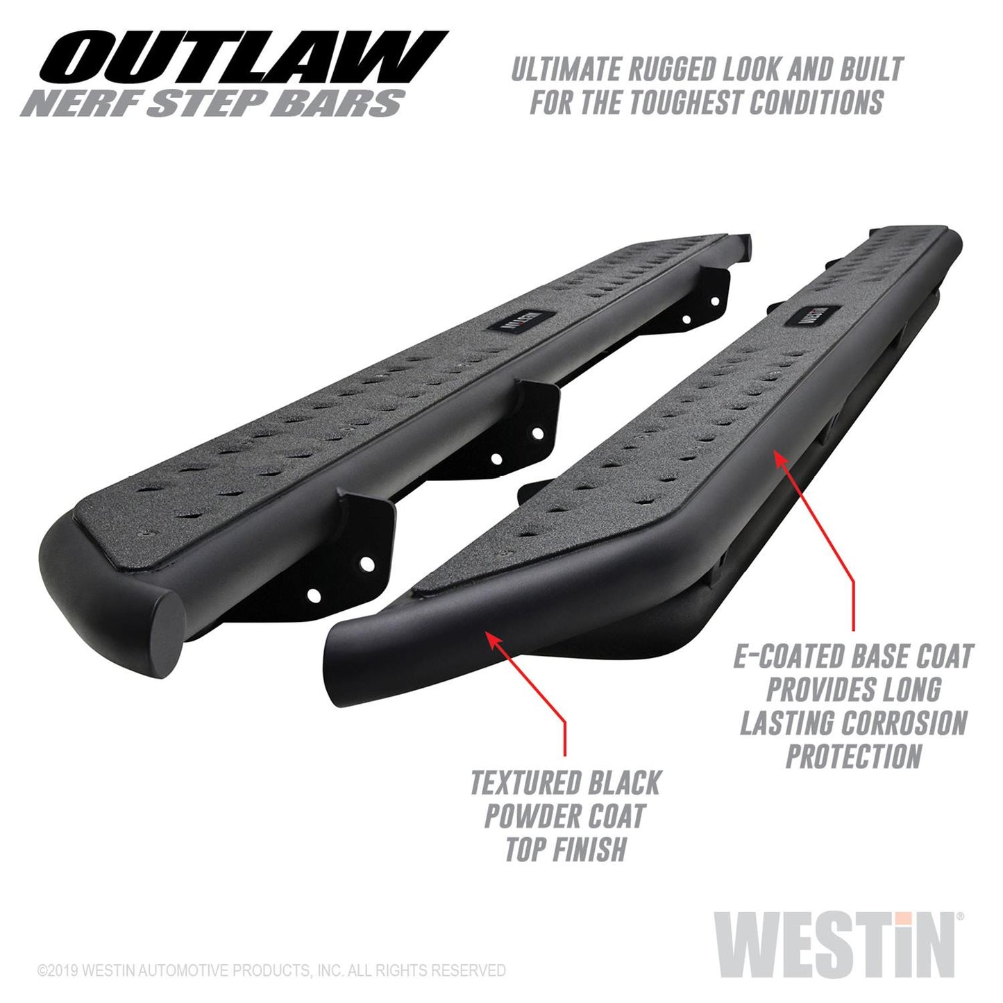 Westin Outlaw Step Bars 58-53565