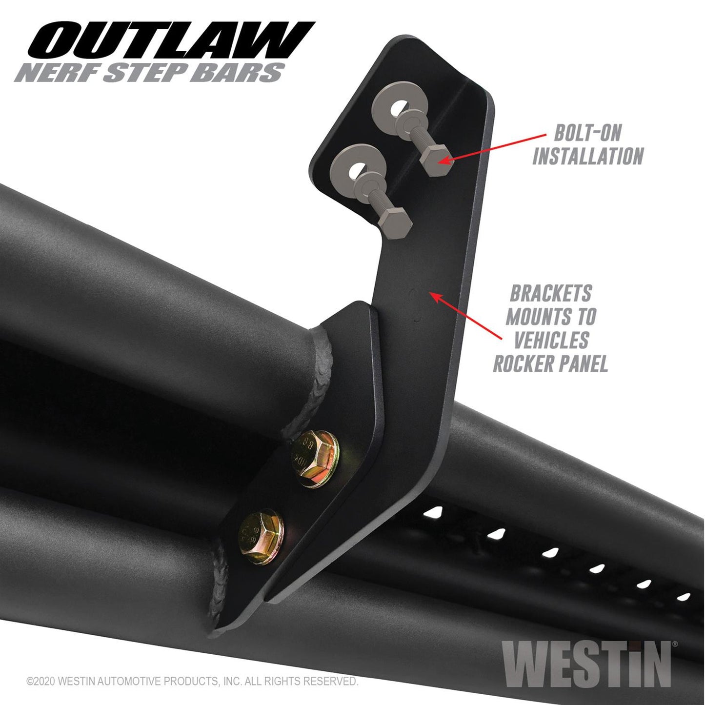 Westin Outlaw Step Bars 58-54165