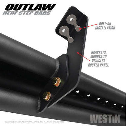 Westin Outlaw Step Bars 58-54165