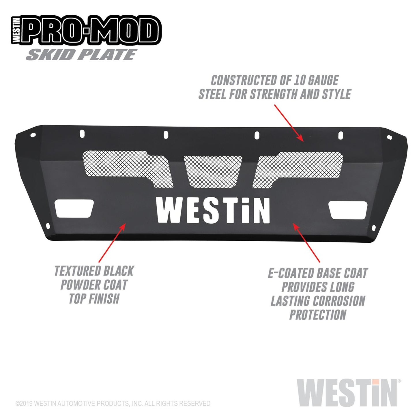 Westin Pro-Mod Skid Plates 58-71165